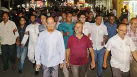একযোগে নগরীর ৩০ ওয়ার্ডে যুবলীগের মিছিল