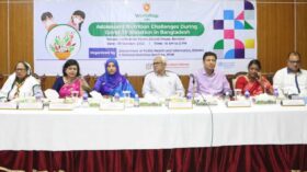 বরিশালে কিশোর-কিশোরীদের পুষ্টির চ্যালেঞ্জ বিষয়ক কর্মশালা