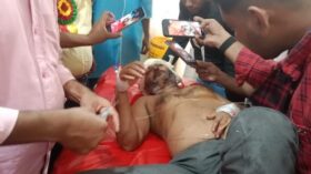 বাউফলে প্রাকাশ্যে রাস্তায় যুবদল নেতাকে কুপিয়ে জখম