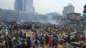 বঙ্গবাজার নেই, আছে শুধু ধ্বংসস্তুপ আর হাহাকার