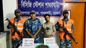 পাথরঘাটায় ১০০ পিস ইয়াবাসহ যুবক আটক