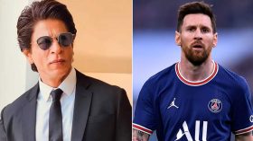 মেসিকেও পেছনে ফেলে শীর্ষে শাহরুখ খান