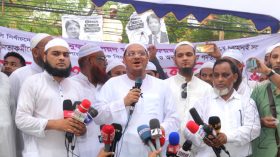 সংসদ ভেঙ্গে জাতীয় সরকারের অধীনে নির্বাচন দিতে হবে -পীর সাহেব চরমোনাই