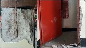 বাকেরগঞ্জে হস্তান্তরের আগেই ভেঙে পড়ছে উপহারের ঘর