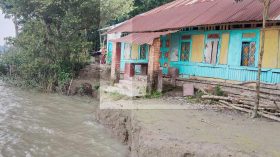 নলছিটির সুগন্ধা নদী ভাঙনে বিলীন কয়েকটি গ্রাম