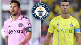 গিনেস রেকর্ডে রোনালদোকে পেছনে ফেললেন মেসি