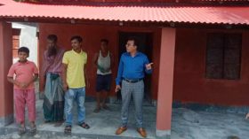 বাউফলে হতদরিদ্র সুরামনি আশ্রায়নের ঘর পেয়ে মহাখুশি