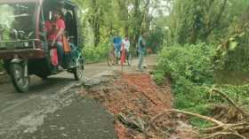 নলছিটিতে সড়ক ভাঙ্গনে ভারী যানবাহন চলাচল বন্ধ