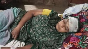 মঠবাড়িয়ায় যৌতুক মামলা করায় স্ত্রীকে কুপিয়ে জখম