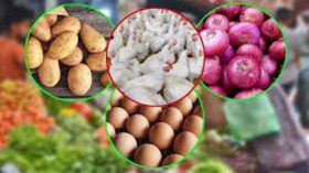 পেঁয়াজ, আলু, ব্রয়লার মুরগির দাম চড়া, চালেও অস্বস্তি