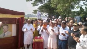 খয়রাবাদ ব্রীজের ভিত্তি প্রস্তর স্থাপনের উদ্বোধন করলেন আমু