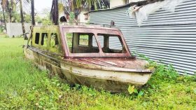 অবহেলায় ধ্বংস ২২ লাখ টাকার নৌ-অ্যাম্বুলেন্স