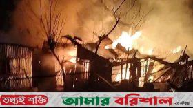 ভান্ডারিয়ায় আগুনে দুই বসতঘর পুড়ে ছাই