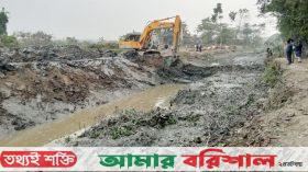 পানিপ্রবাহ ফেরাতে বরিশাল নগরীর সাত খাল খনন