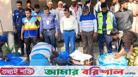 বাউফলে জাটকা ইলিশ পাচারের সময় তিনজন গ্রেপ্তার