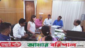 ঝালকাঠিতে গ্রাম আদালত কার্যক্রম পরিদর্শনে ইউরোপীয় ইউনিয়নের প্রতিনিধি দল