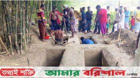 হবিগঞ্জে দুর্ঘটনা: গলাচিপায় একই পরিবারের নিহত চারজনের দাফন সম্পন্ন