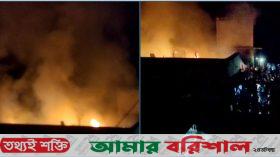 কলাপাড়ায় রাইসমিল পুড়ে ছাই, ১০ লাখ টাকার ক্ষতি দাবি