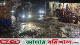 বরগুনায় সড়কের বেহাল দশা, দুর্ভোগে আগ্রহ হারাচ্ছেন পর্যটকরা