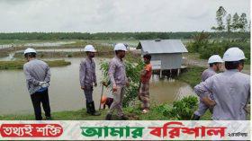 বরগুনায় উচ্ছেদ অভিযানে প্রভাবশালীদের দখলে থাকা সরকারি জমি উন্মুক্ত