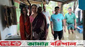 কলাপাড়ায় অতিভারী বৃষ্টিতে জলাবদ্ধতা, মৎস্য ও কৃষিখাতে ব্যাপক ক্ষয়ক্ষতি