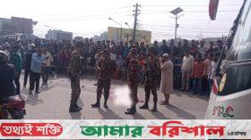 বরিশালে ট্রাকচাপায় নারীর মৃত্যু