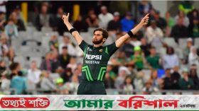 বরিশালের জার্সিতে ২২ গজ মাতাতে ঢাকায় পা রাখলেন আফ্রিদি-মায়ার্স