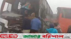 ঘন কুয়াশায় দুর্ঘটনার কবলে ৬ গাড়ি, আহত ২৫
