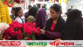 বরিশালে ফুলের দোকানে ভিড়, বিনোদন কেন্দ্র শূন্য