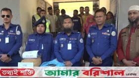 পিরোজপুরে মাদক বিরোধী অভিযানে মা-ছেলে সহ ৫ মাদক কারবারি গ্রেপ্তার