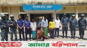 মনপুরায় ছাগল চুরির অভিযোগে ৫ যুবক আটক