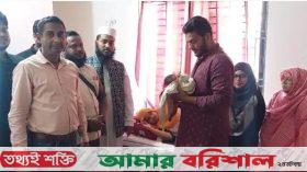 ঝালকাঠির শহীদ সেলিমের স্ত্রী-কন্যার পাশে জাতীয় নাগরিক পার্টি