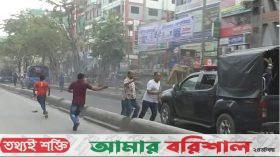 আইভীকে গ্রেপ্তার করে নিয়ে যাওয়ার পথে পুলিশের গাড়িবহরে হামলা