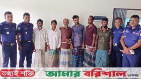 মুলাদীতে বাবুল হত্যা মামলার সাত আসামী গ্রেফতার