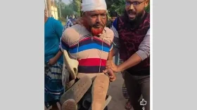 নাতবউকে ধর্ষণের অভিযোগে বিএনপি নেতাকে জুতাপেটা