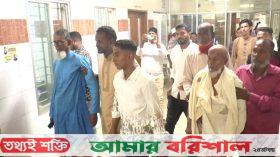 ভোলায় অবৈধ বালু উত্তোলনে বাঁধা ‍॥ এলাকাবাসীর ওপর গুলি!