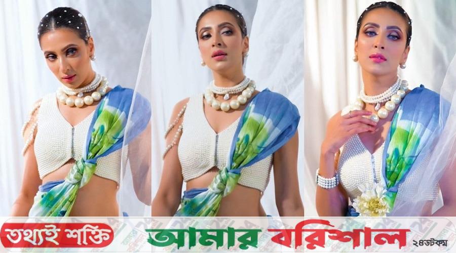 পুথির সাজে মুগ্ধতা ছড়ালেন মিম