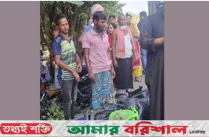 বরিশালে ট্রাকচাপায় স্বামী নিহত, হাসপাতালে স্ত্রী