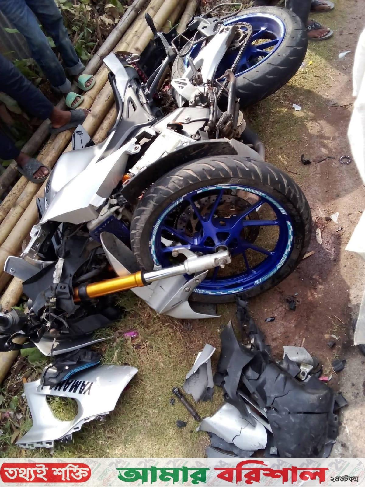 বরিশালে দুর্ঘটনাকবলিত বাস দেখতে গিয়ে যুবকের নিহত