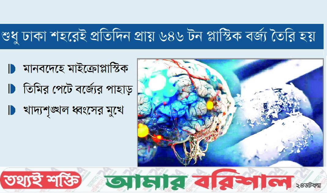 সাগরে ডুবছে প্লাস্টিক