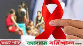 বরিশালে এইডসের ঝুঁকিতে প্রায় ৪ হাজার মানুষ, চিকিৎসাধীন ১৮৫, মৃত্যু-১৬
