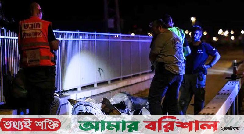 ইরানের ক্ষেপণাস্ত্র হামলার পর ইসরায়েলের পাল্টা হামলা