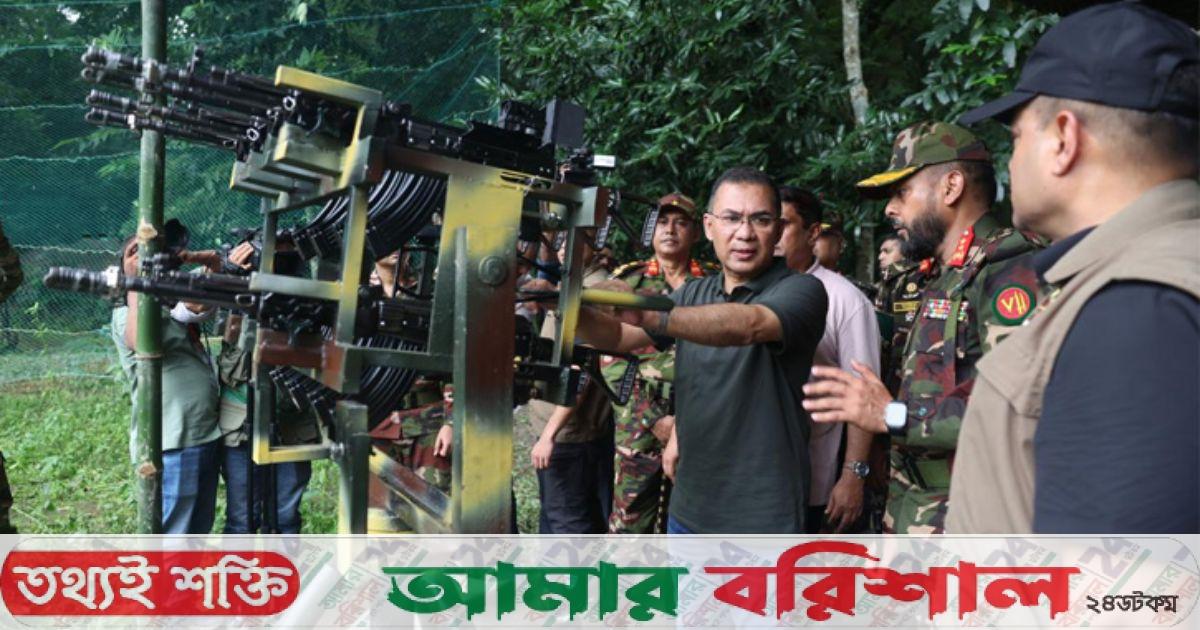 বিস্তীর্ণ জঙ্গলে সেনাবাহিনীর গ্রীষ্মকালীন মহড়া পরিদর্শনে প্রধানমন্ত্রী