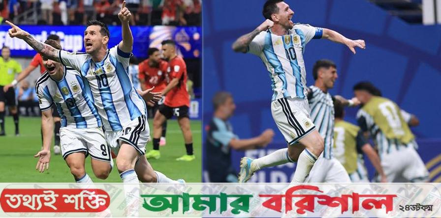 অবিশ্বাস্য প্রত্যাবর্তনে কোয়ার্টার ফাইনালে আর্জেন্টিনা